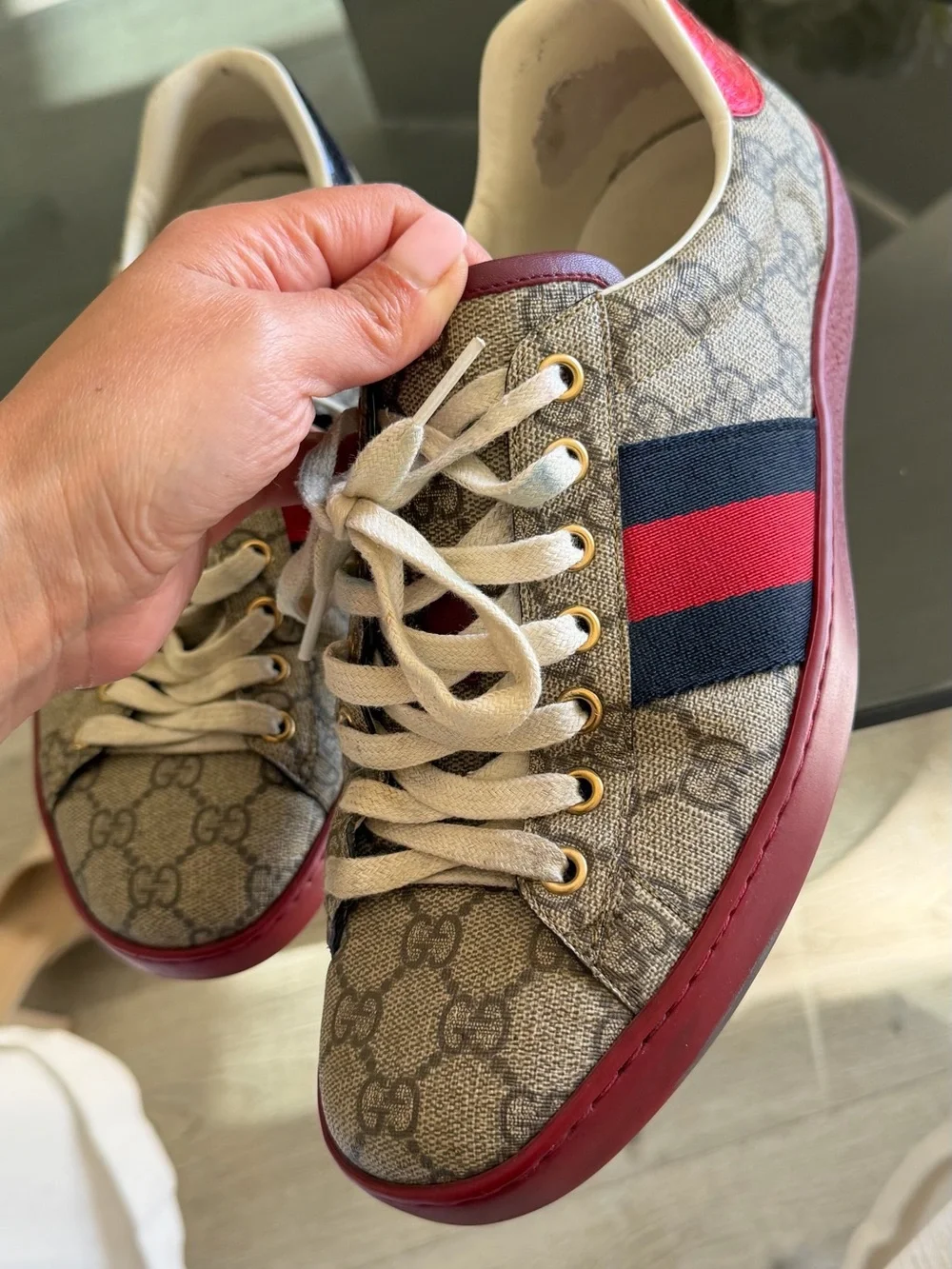 GUCCI Ace GG Supreme sneakers